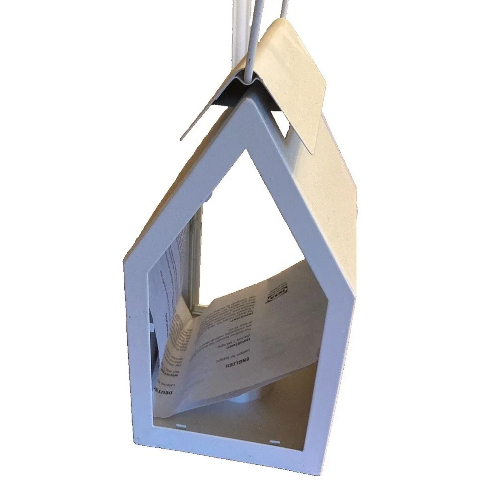 IKEA Sommar 2019 White Metal House‎ Tea Light Lantern 304.183.08 NEW